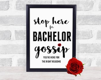 The Bachelor, The right reasons, The Bachelor Show, TV, The Golden Bachelor, Accept this rose, Watch Party, Final Rose, Decor, Mondays are