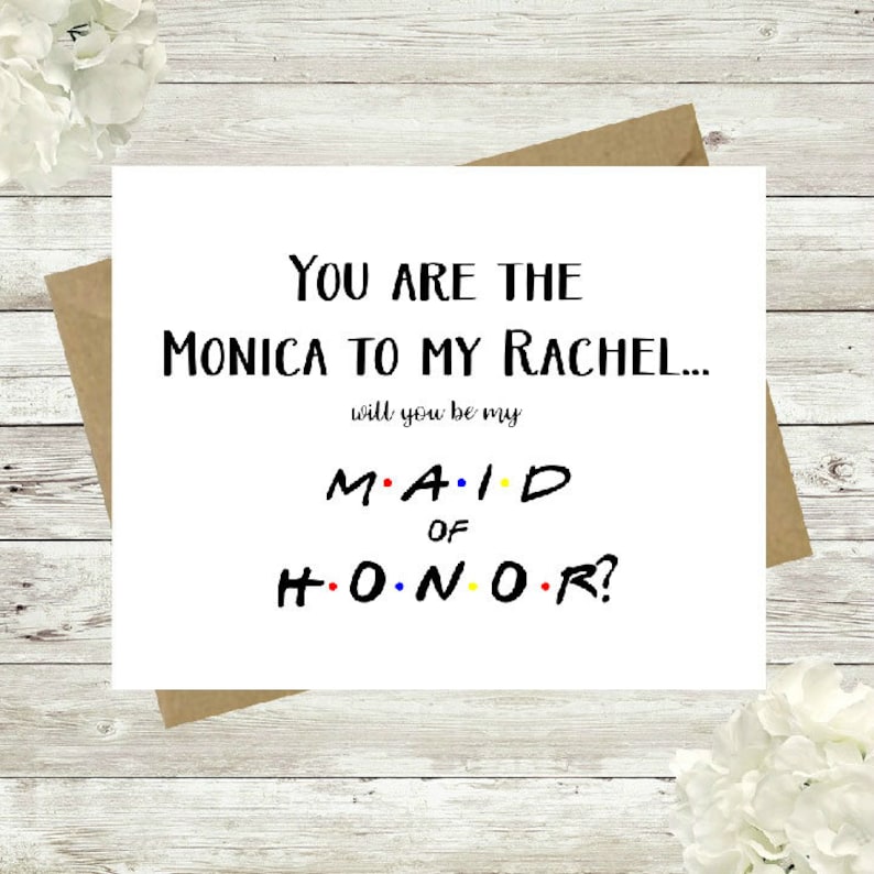 Will You Be My Maid of Honor, Proposal, Funny, Maid of Honor, Gift ...