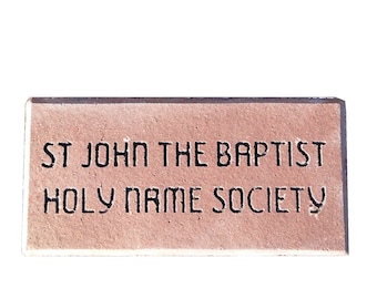 Engraved bricks for memorials or dedications and fundraising 5 colors plus shipping