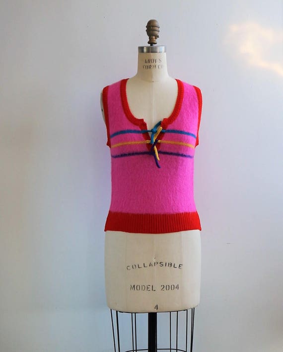 Kenzo Sweater Vest | Vintage 70s Kenzo | Early Ken