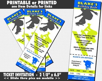 boxing birthday party invitations printable with printed etsy