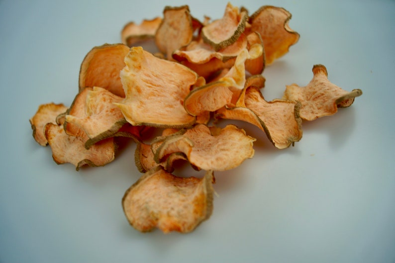 All Natural Dried Sweet Potato Dog Treat Chews image 1