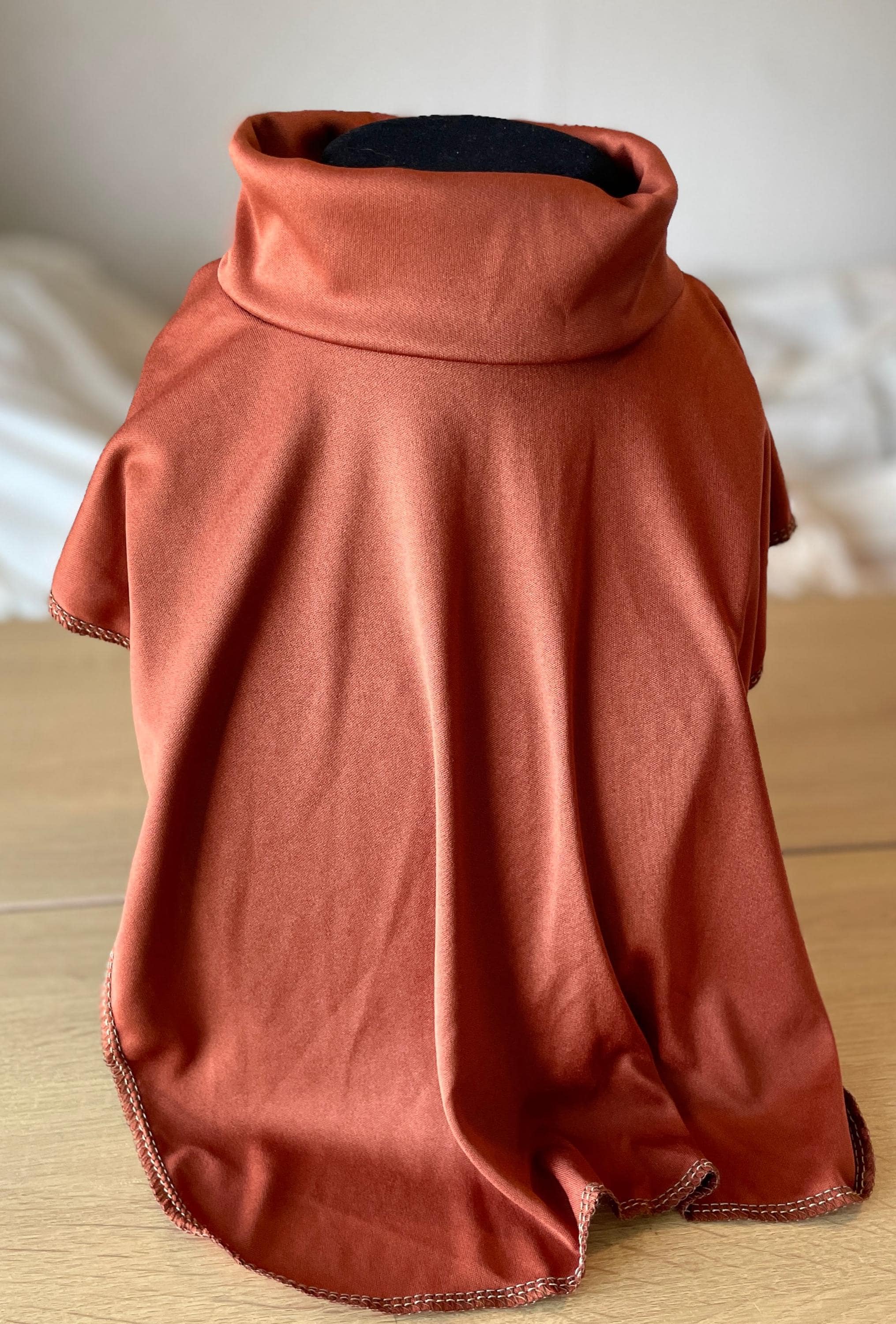 Vrouwen Meisjes Trui Kraag Afneembare Gebreide Wol Mock Coltrui Nep Valse Kraag Half Top Winter Halswarmer.-WR
