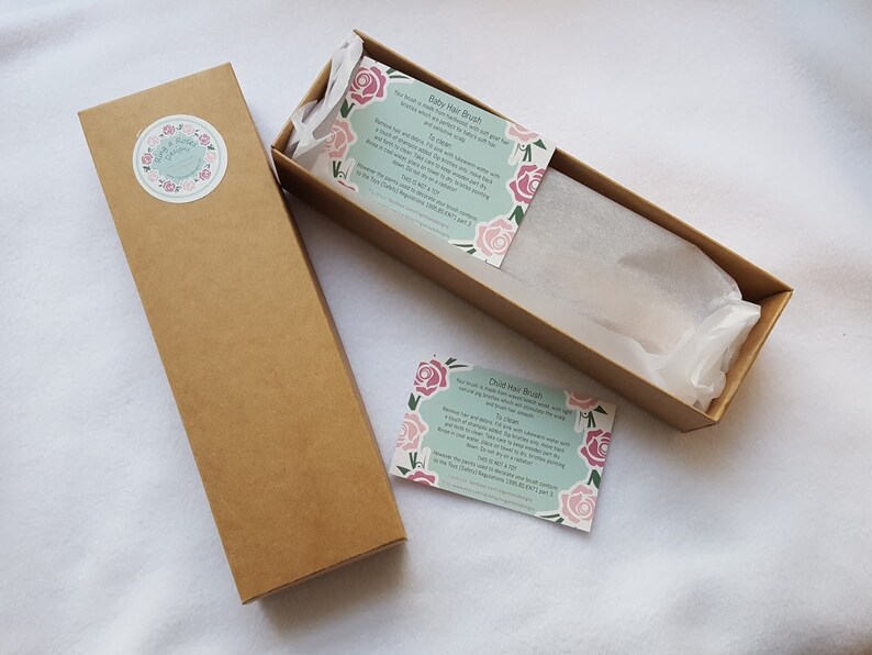 Personalised child's or baby hair brush handpainted with Etsy