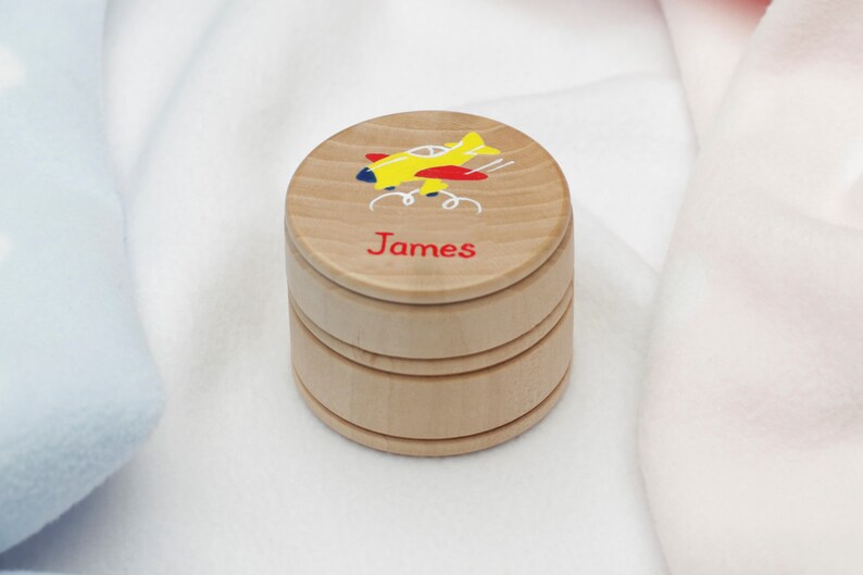 Personalised Baby Gift Set Hair Brush and First Tooth Box Etsy