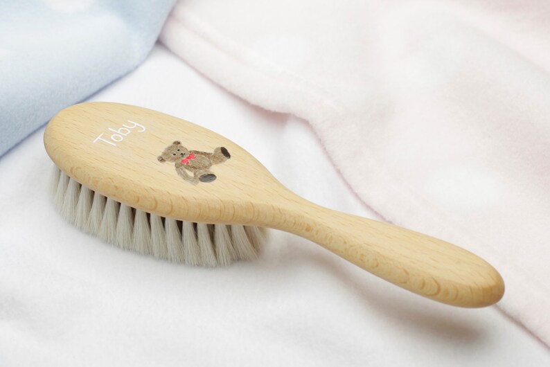 Brosse Personnalisee Pour Bebe Ou Enfant Peinte A La Main Etsy