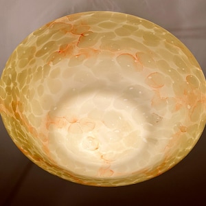 Art Deco Pendant Glass Light, Alabaster Style, Antique Fixture Lamp