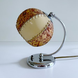 French Art Deco Table Lamp, Vintage Antique Light
