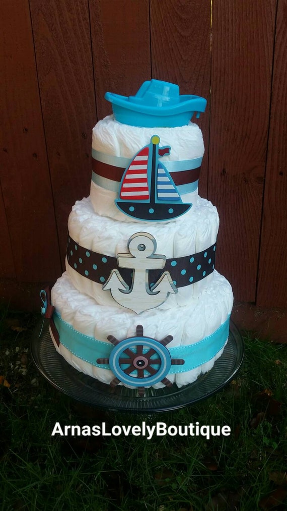 anchor diaper cake