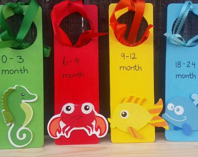 Baby Clothes Dividers Nursery Decor Baby Closet Dividers Etsy