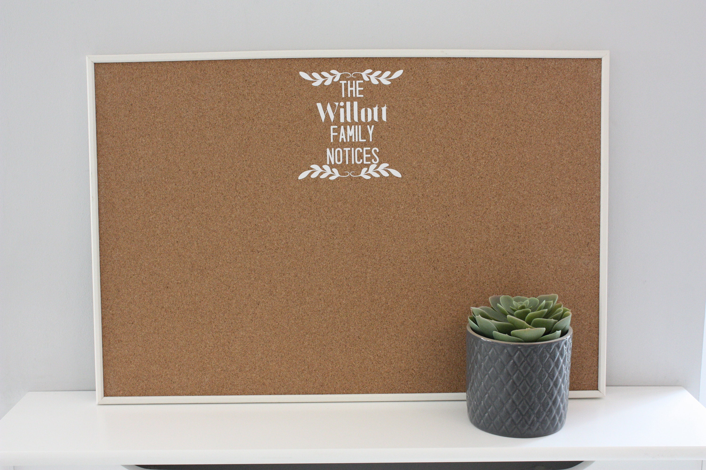 Personalised Family Notice Board Label Label Only Available Etsy UK