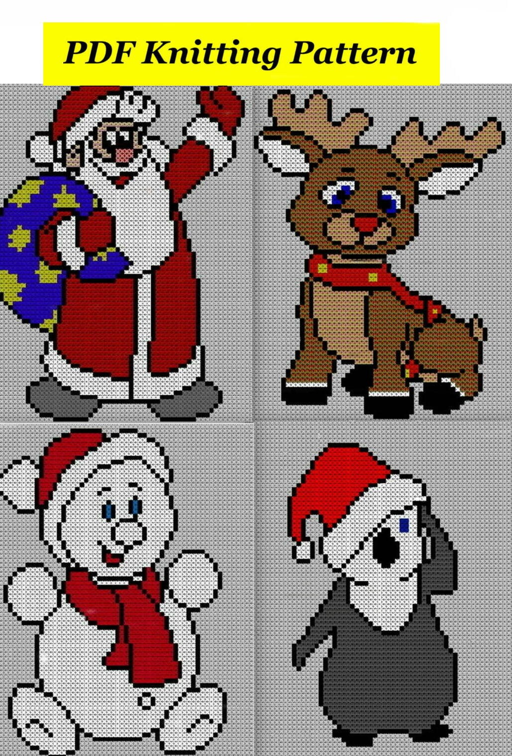 easy christmas jumper knitting patterns