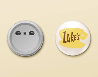Luke's Diner Logo (Gilmore Girls) Pin/Button