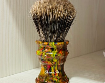 PantaRei "Jaci" Shaving Brush - Pennello da barba - 28mm MUSTANG mixed knot - EXCLUSIVE