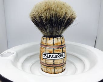 PantaRei Barrel Set! Silvertip/manchurian badger + scuttle