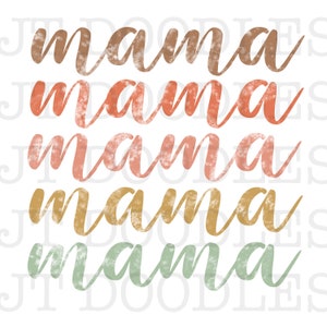 Mama Sublimation PNG INSTANT DOWNLOAD