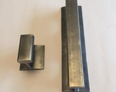 2 Small Railroad Track Anvil Jewelers Blacksmith Hobby Tool Box 8 quot Long 2 quot Long - 2 quot Tall