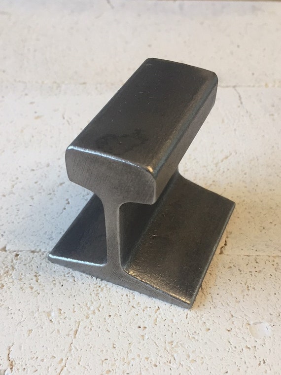 small railroad track anvil