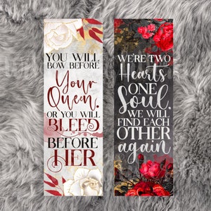 You Will Bow Before Your Queen | We’re Two Hearts Bookmark