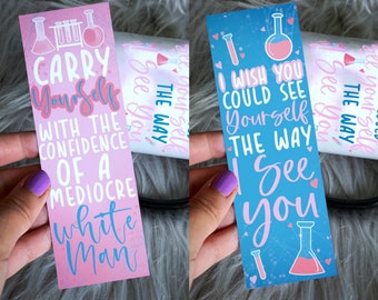 Confidence Quote Bookmark: Romance Books Bookmark
