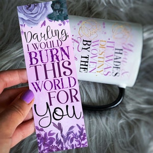 Darling I would Burn This World For You  | Bookmark
