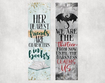 Her Dearest Friends | Until the Darkness Claims us ToG Manon Aelin Book Mark