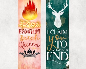 I Claim You To Whatever End  | Fire Breathing Bitch Queen  Bookmark