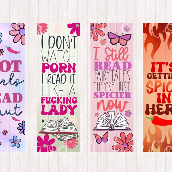 Spicier Fairytales Romance Reader  Bookmarks Digital Printable Bookmarks | Digital Bookmark | Instant Download