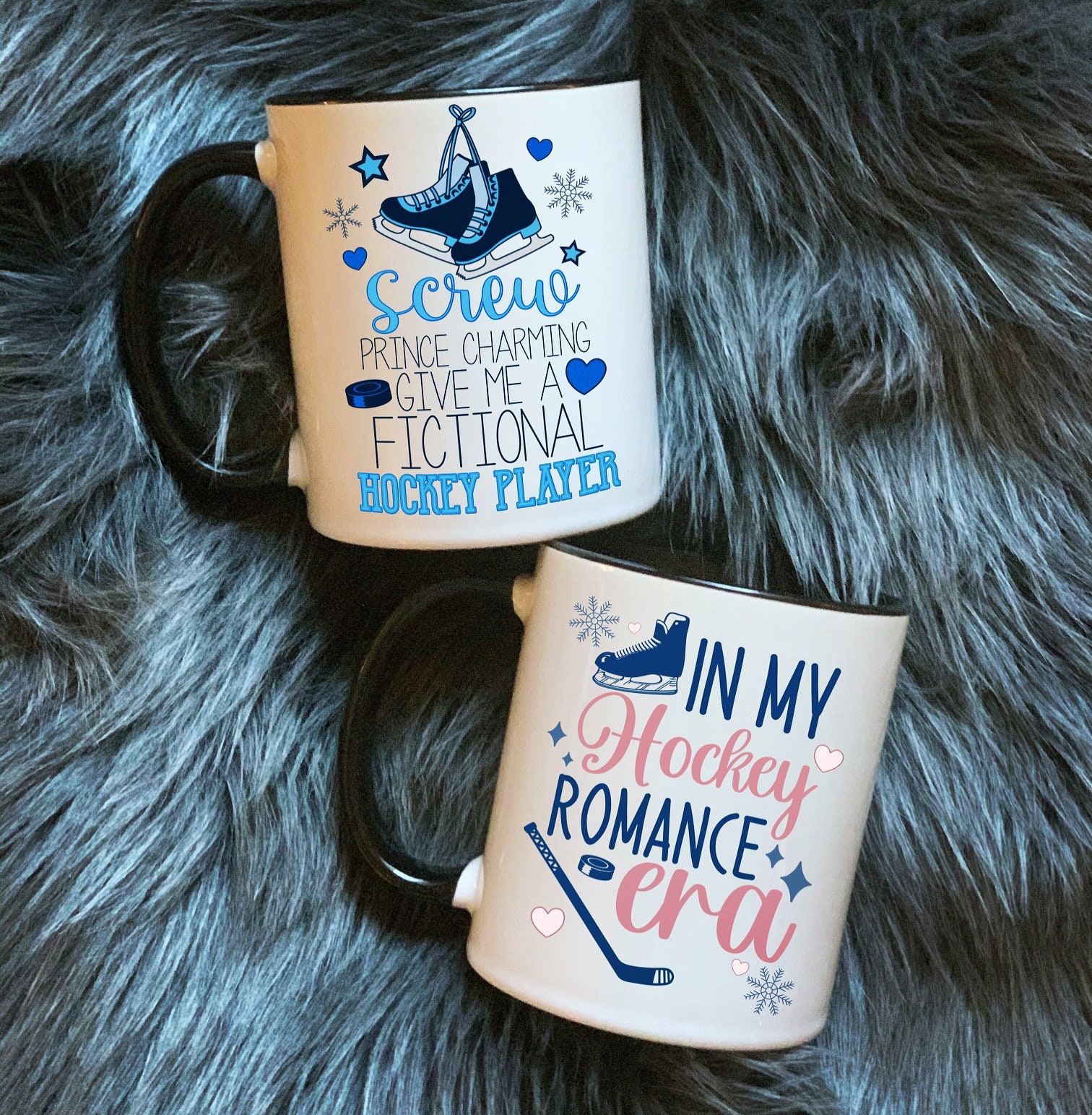 Hockey Romance Coffee Mug: Bookish Reader Gift