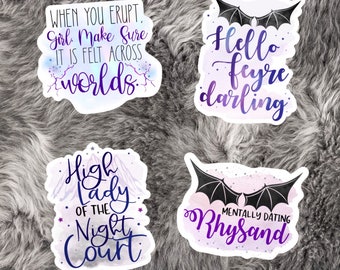 Hohe Dame | Hallo Liebling | When You Ausbrechen Sticker Set
