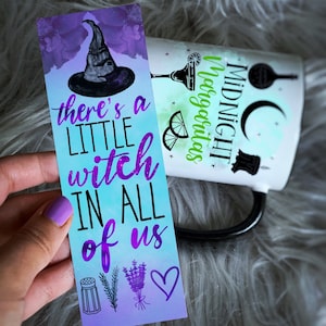 There is a little Witch in All of Us | Bookmark Halloween Witchy