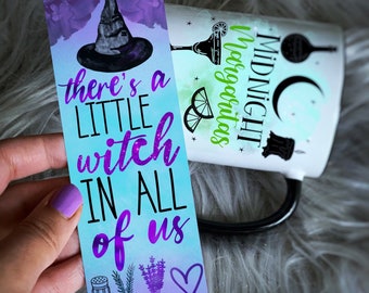 There is a little Witch in All of Us | Bookmark Halloween Witchy