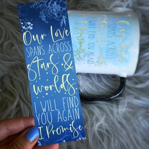 Our Love Spans Across Stars and Worlds  | Crescent City Bookmark