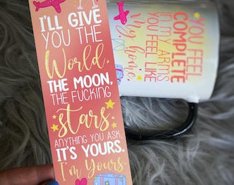 I’ll Give You the World  | romance Bookmark