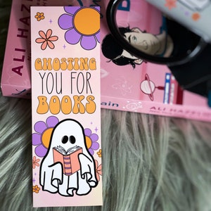 Ghosting voor boeken | Bladwijzer Halloween Spookachtig spook