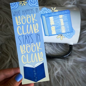 Book Club Bookmark: Funny Reader Gift
