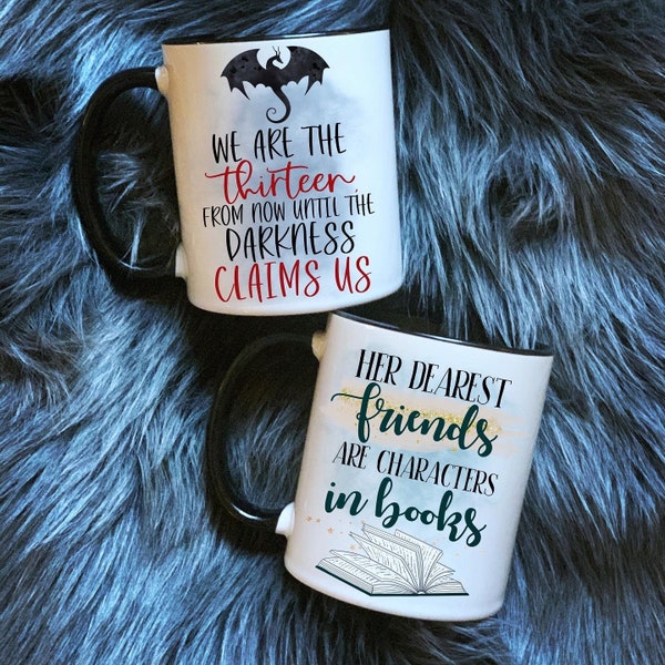 Bookish Throne Of Glass Series Coffee Mug