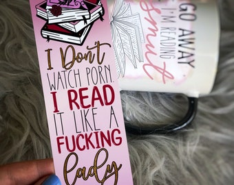 Spicy Book Reader Bookmark