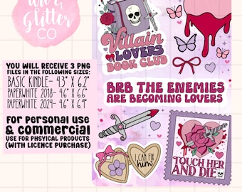 Enemies to Lovers Kindle Insert: Spicy Romance (Digital File)