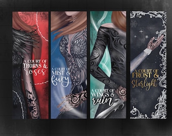 Book Series Bookmarks  | ACOTAR ACOMAF ACOWAR