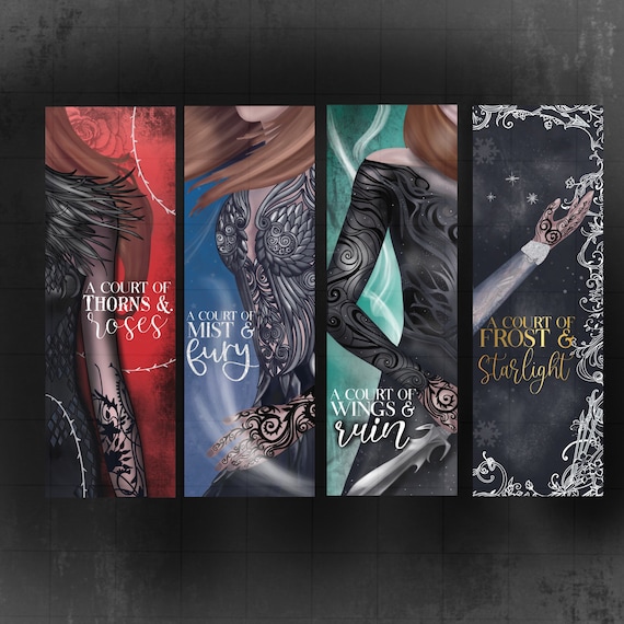 Book Series Bookmarks ACOTAR ACOMAF ACOWAR 