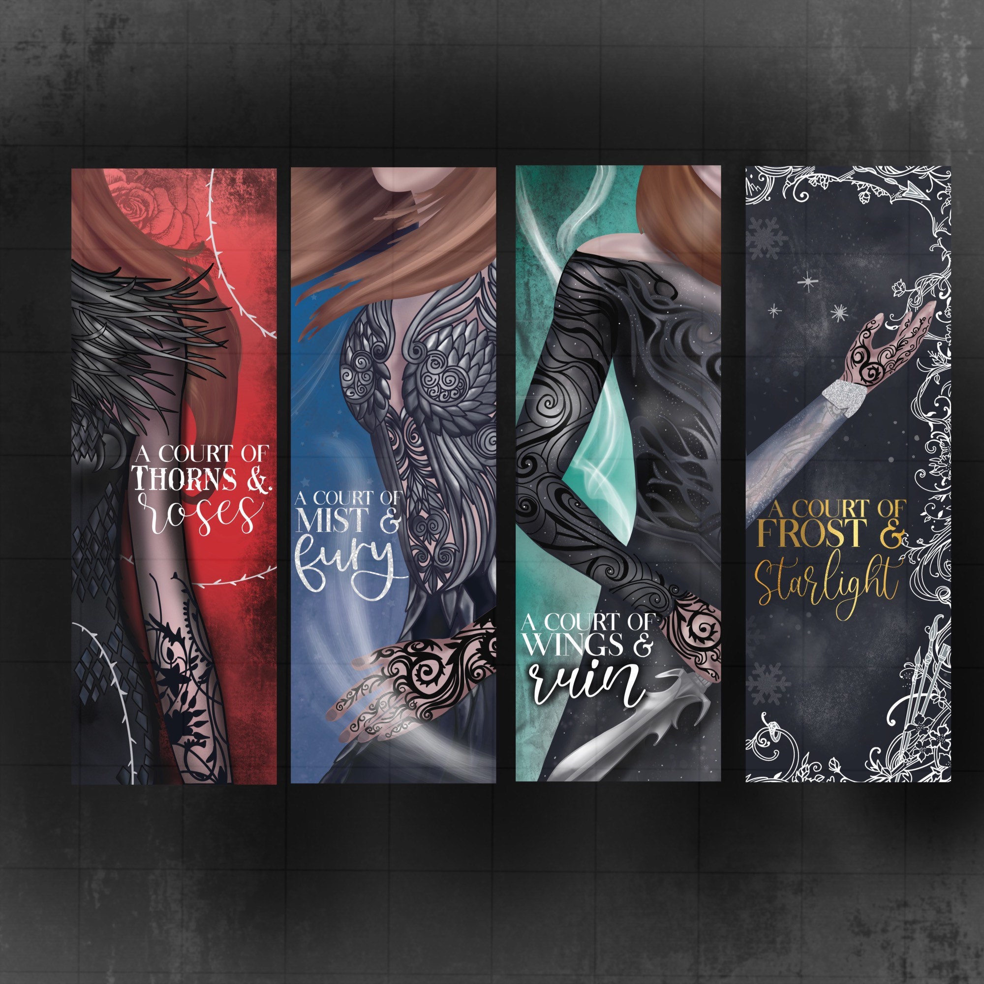 Segnalibri della serie di libri / ACOTAR ACOMAF ACOWAR -  Italia