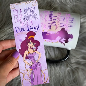 I’m A Damsel. I’m in Distress. I Can Handle This | Megara Bookmark