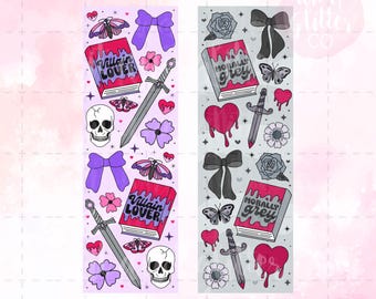 Dark Romance Bookmarks: Morally Grey Trope Printable (Digital Download)