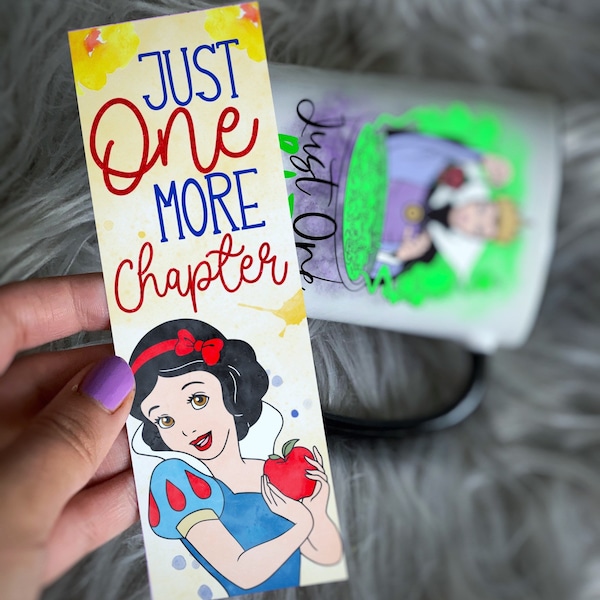 Just One More Chapter | Snow White Bookmark