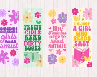 Marcapáginas Spicy Book Reader: Imprimible digitalmente (PDF, JPG, PNG)