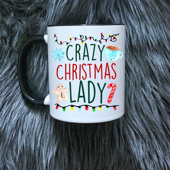 Crazy christmas mug Clearance