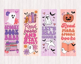 Halloween Bookmarks: Spooky Bookish Reader Printable (Digital Download)