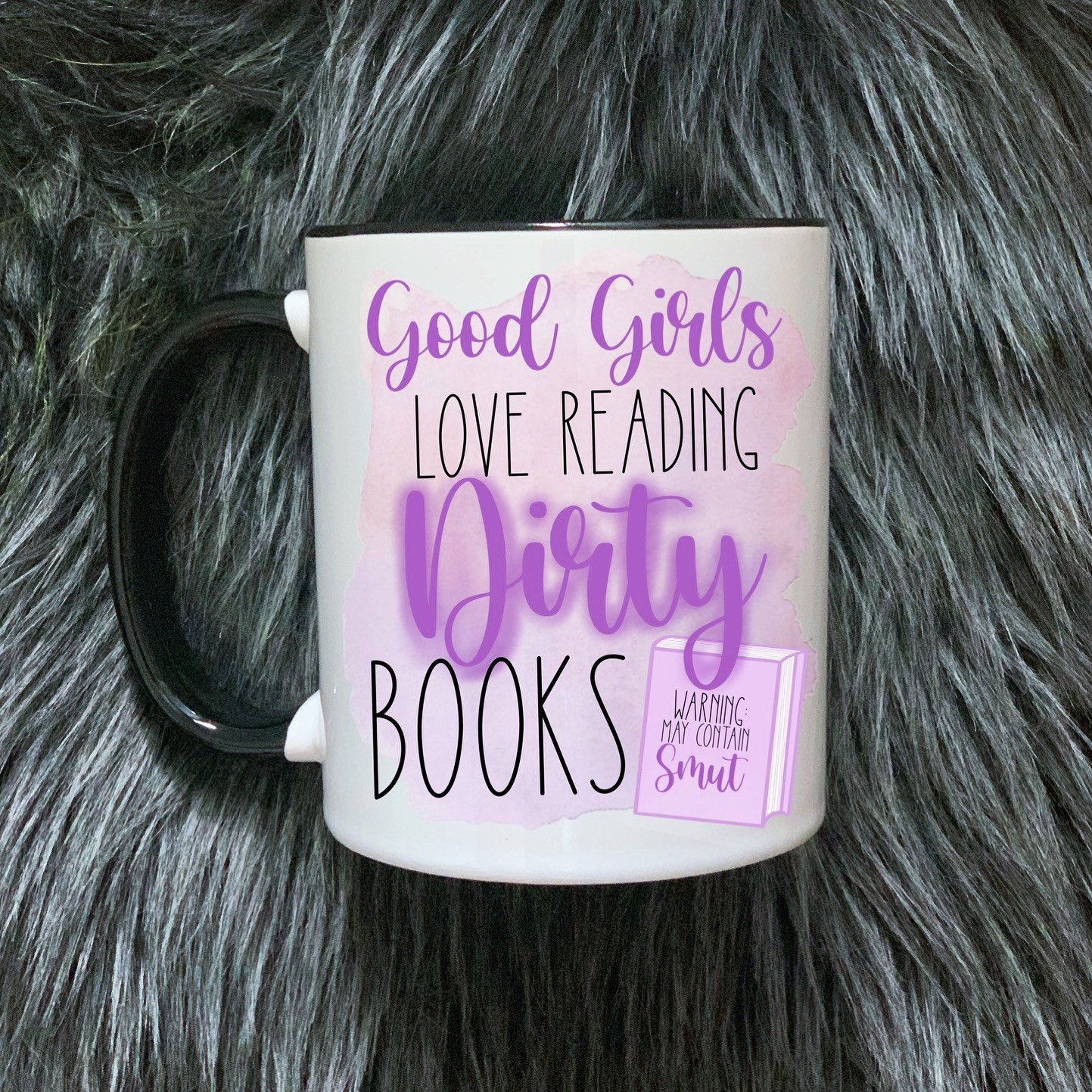 Good Girls Love Reading Dirty Books | Camper Style or Ceramic Coffee Mug -  Etsy, image size:1443x1443