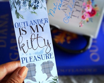 Outlander is My Kilty Pleasure  Jamie and Claire Fraser BookMark